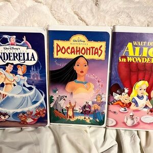 Disney Classic VHS: Cinderella with Colorful Artwork